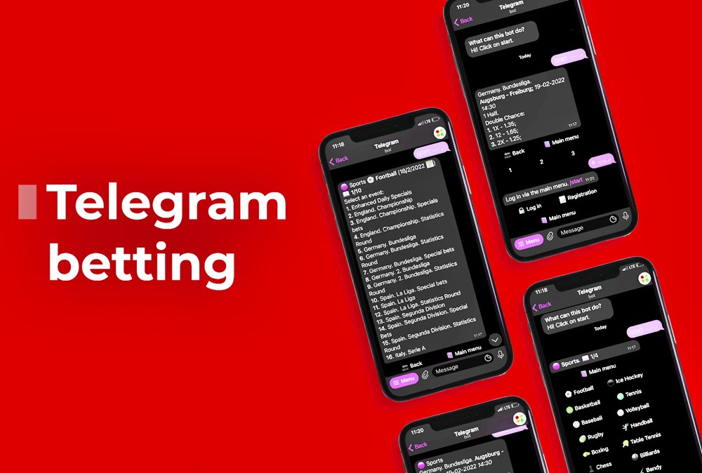 Telegram betting: access to the pro betting tool